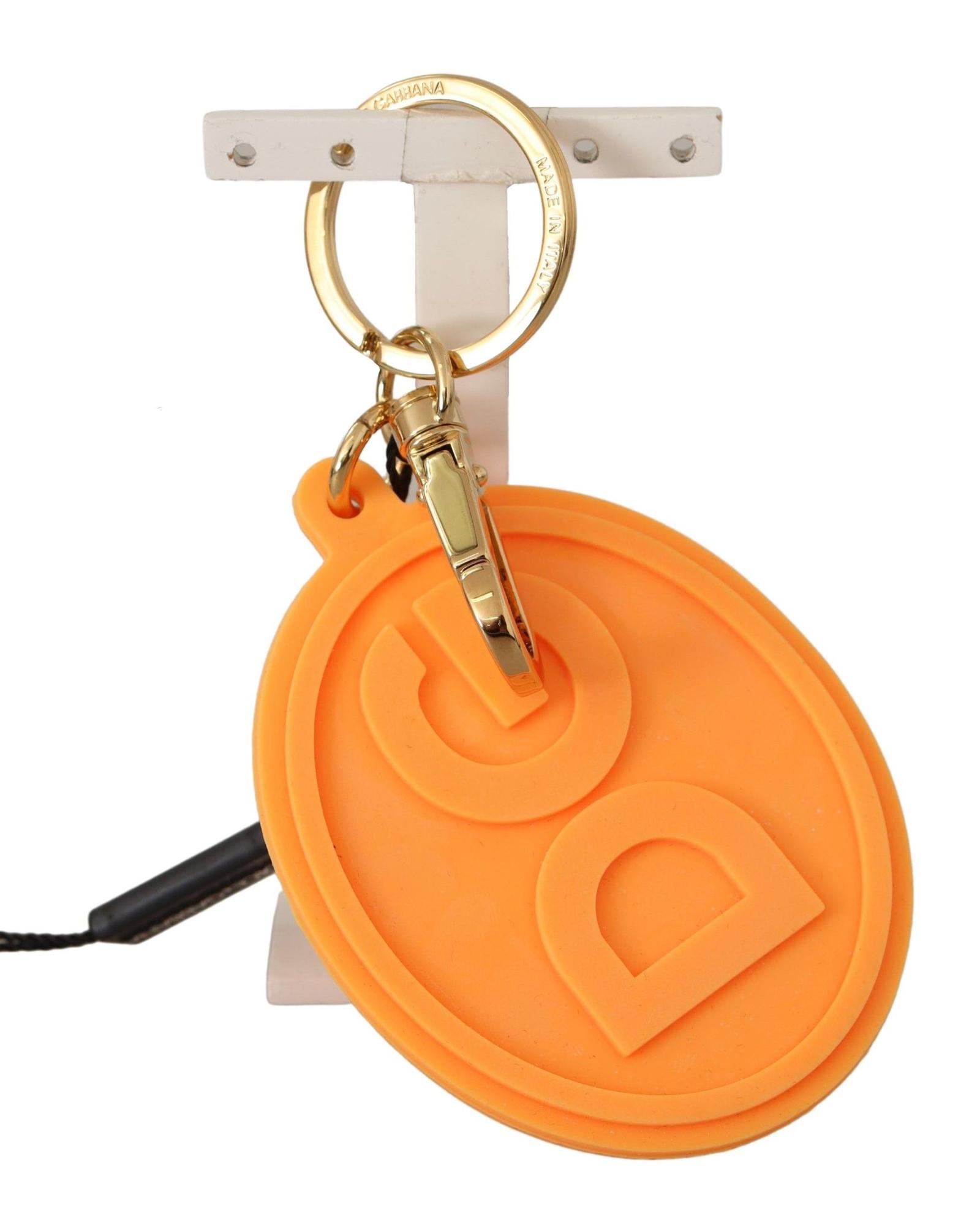 V539-SMY100727-202508312200-00 Dolce & Gabbana Keychains & Bag Charms with Logo Engraved Metal Hardware One Size Men - Image 1