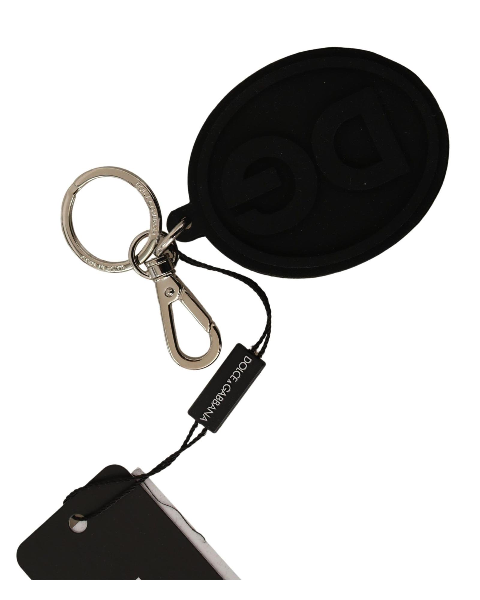 V539-SMY100728-202509010730-00 Dolce & Gabbana Keychain & Bag Charm with Logo Engraved Metal Hardware One Size Men - Image 1