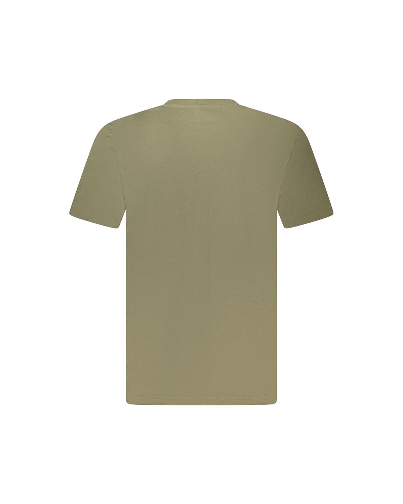 V539-TI-35505-M-202506191941-00 Timberland Men's Green Cotton T-Shirt - M - Image 1