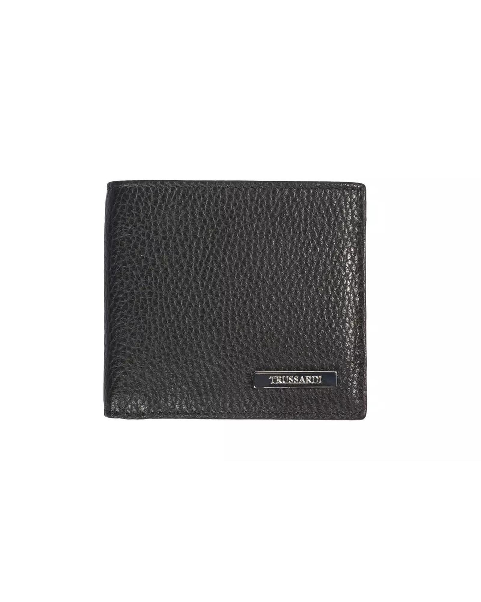 V539-TR-20725-202509010805-00 Embossed Leather Mens Wallet with Book Opening One Size Men - Image 1
