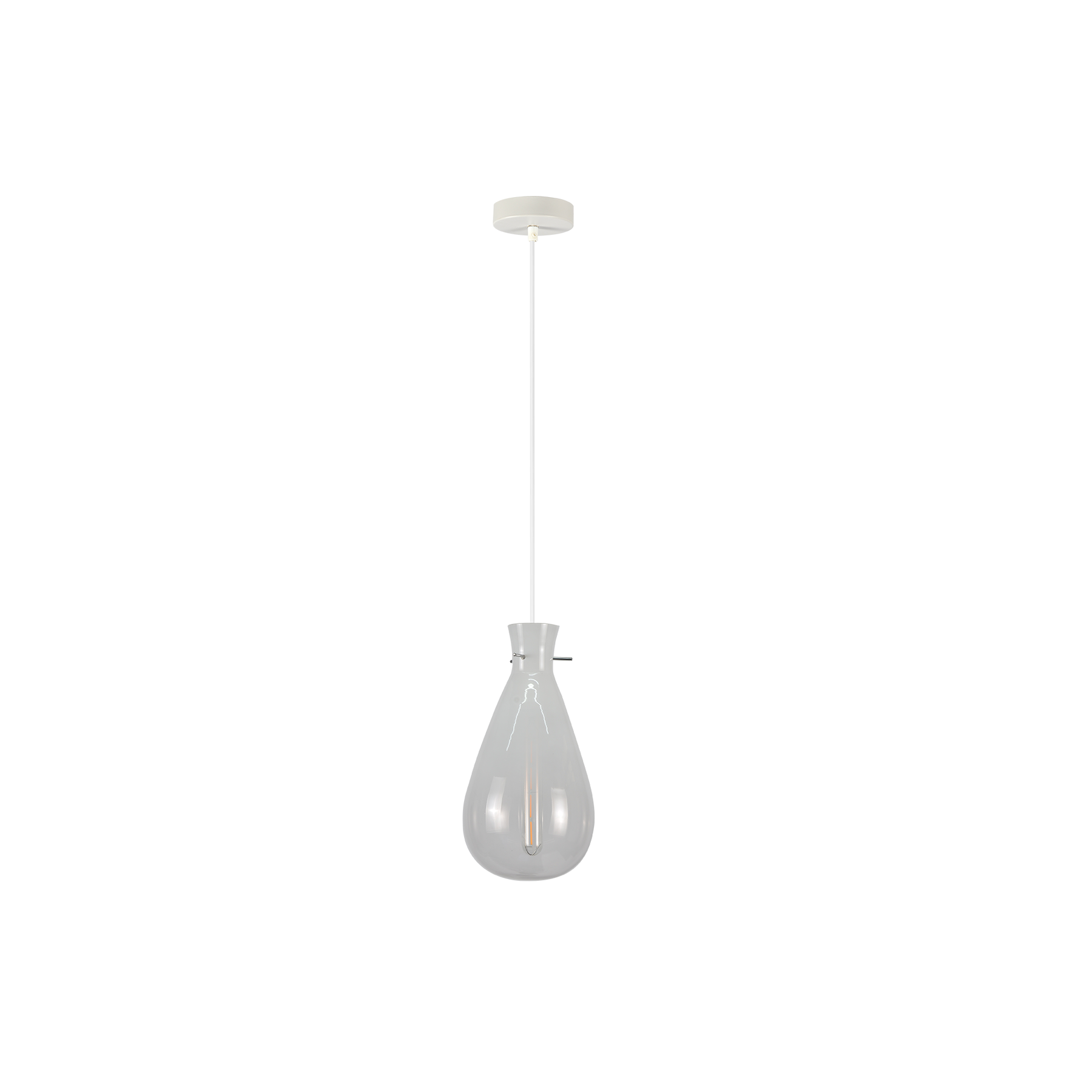 V558-LL002PL054W-95202-00 Orson Pendant Light - White - Image 1
