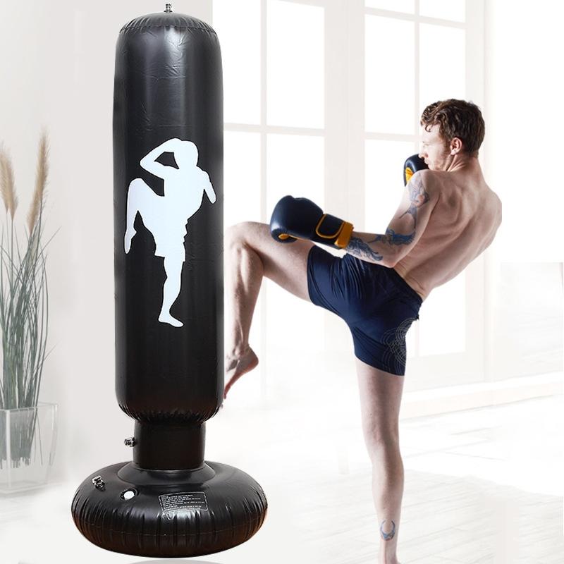 V562-01543850DBT-202503072111-00 Vertical Inflatable Boxing Punching Bag For Children And Adults - 1.5M - Image 1