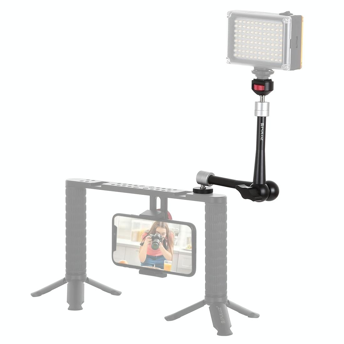 V562-0353UP-202503062055-00 Adjustable Articulating Magic Arm - 11 Inch Aluminum Alloy - Image 1