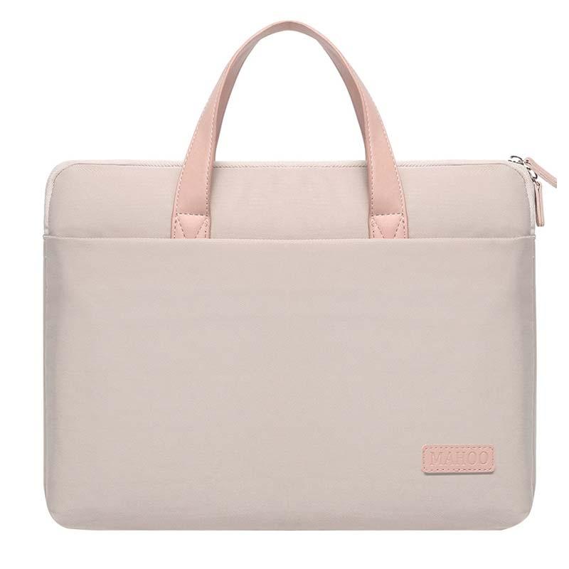 V562-1030536240DBT-202502281910-00 Ultra-thin Macbook Laptop Bag - 15.6-16.1 Inches - Khaki - Image 1