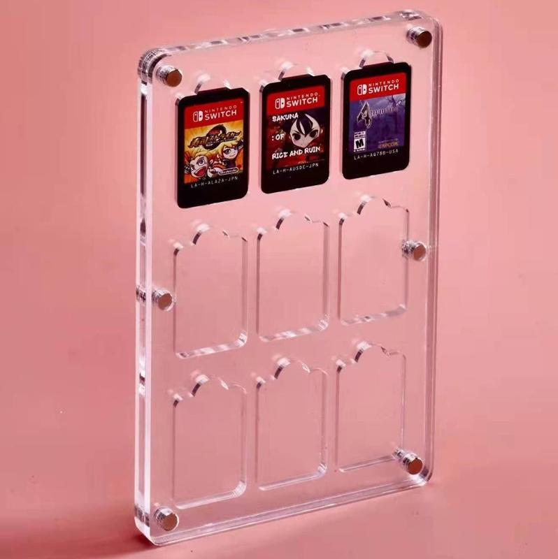 V562-1066491060DBT-202502212155-00 Switch Magnetic Crystal Card Storage - 9 Grid - Image 1