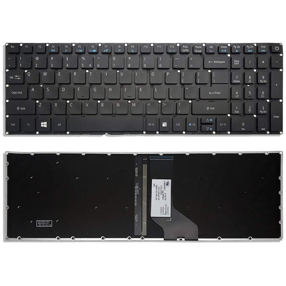 V562-107151500ADE-202502272010-00 Portable Keyboard for Laptops - Compact and Durable - For Acer Vn7-572 / Vn7-572G - Image 1