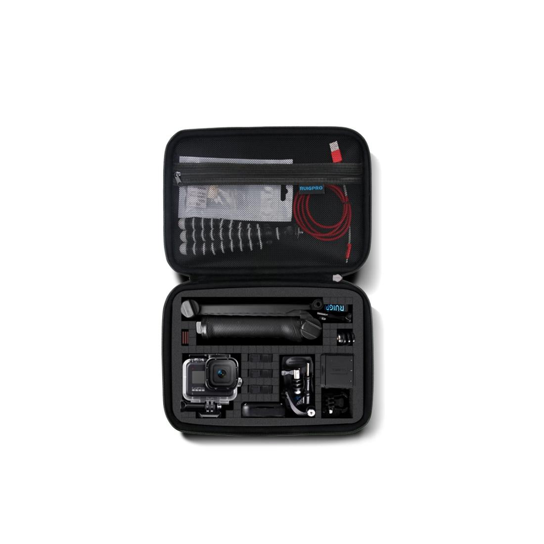 V562-10764400ADE-202502212110-00 Waterproof Shockproof Portable Case for Gopro Hero8 / 7 / 6 - 28 x 19.7 x 6.8cm - Image 1