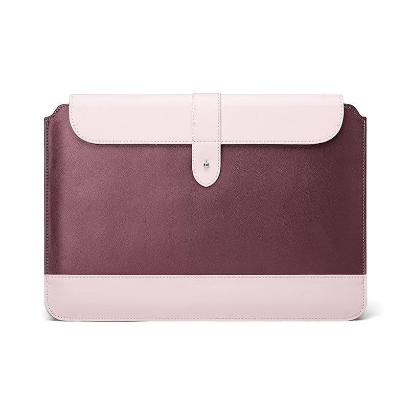 V562-1158455750DBT-202503041326-00 Microfiber Notebook Liner Bag - Wine Red - 13-14 Inch - Image 1