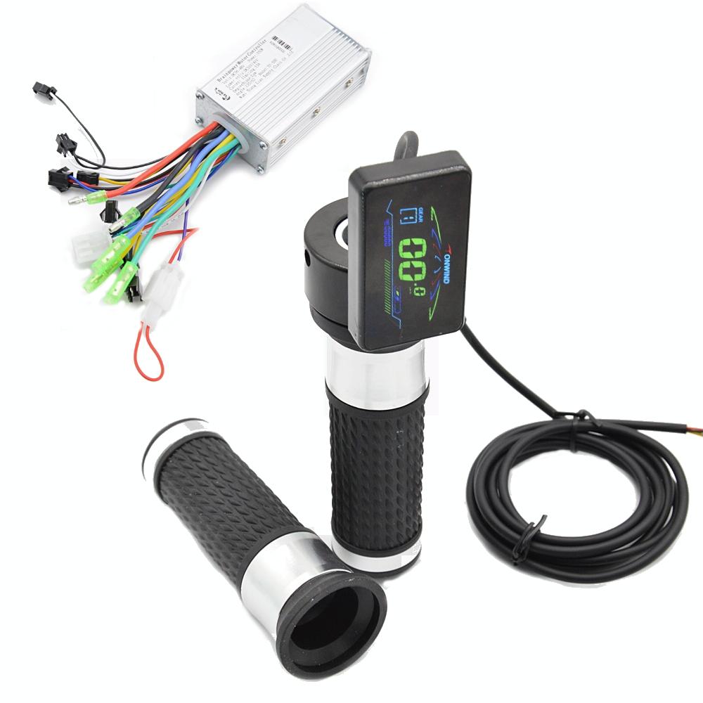 V562-12932060DBT-202505262132-00 Electric Scooter Kit with Lcd Screen and Turning Handle - Image 1