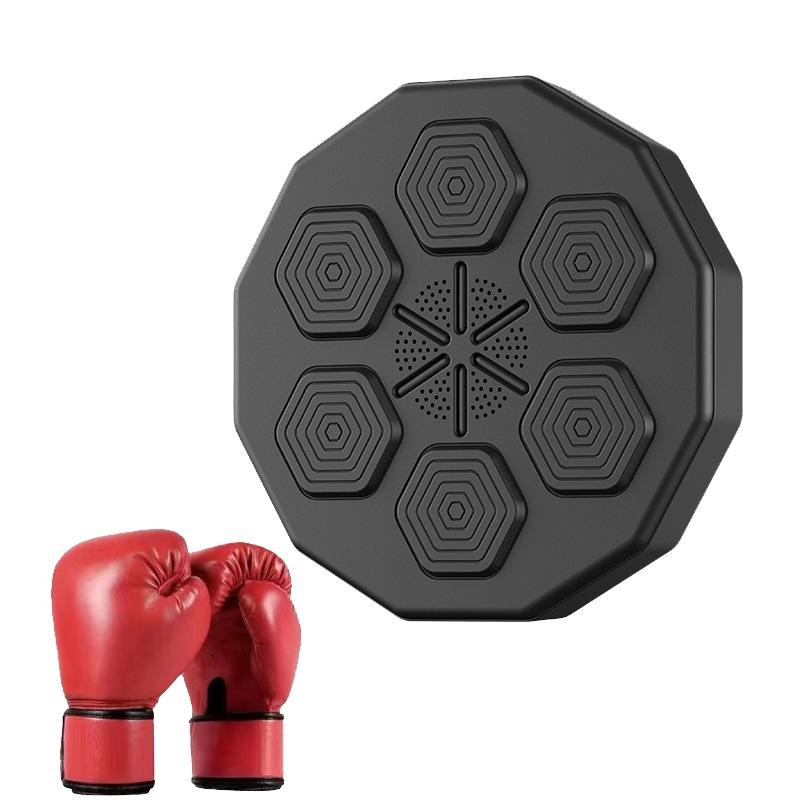 V562-2035874060DBT-202503041810-00 Smart Wall-Mounted Boxing Trainer With Adult Gloves - With Adult Red Gloves - Image 1