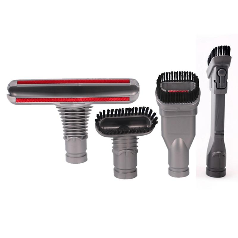 V562-2374CH-202503201846-00 4-piece Wireless Vacuum Cleaner Brush Head Set for Dyson V6 - Image 1
