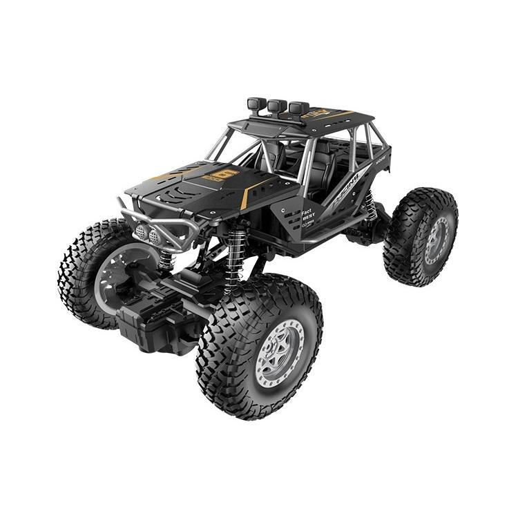 V562-3014591060DBT-202505231735-00 Medium Alloy Off-road Rc Car for Kids - Black - Image 1