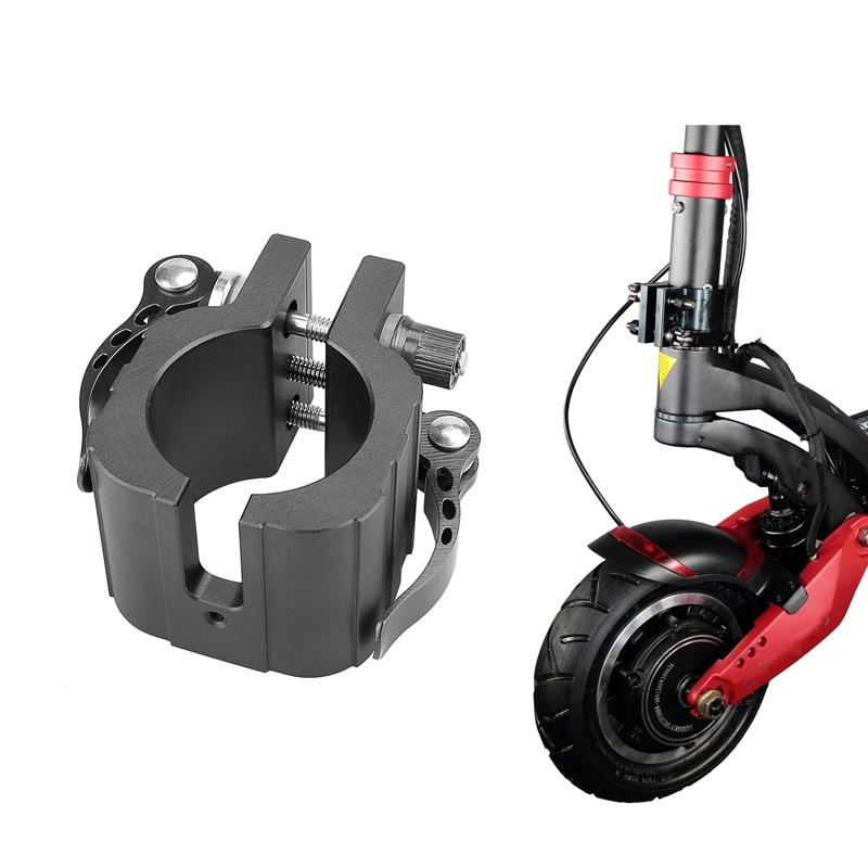 V562-3073242060DBT-202505262137-00 Black Folding Clamp for Electric Scooter - Zero 8x 10x 11x Dualtron Dt3 Thunder - Image 1