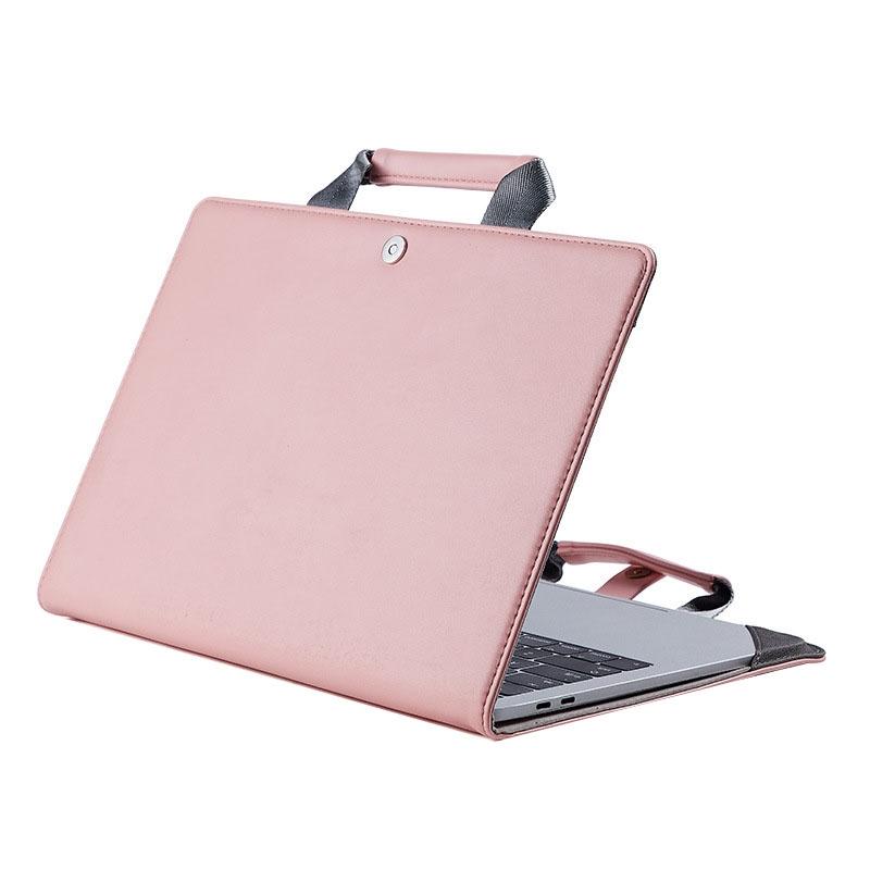 V562-3076072060DBT-202502212315-00 15.4 Inch Macbook Pro Protective Tote Bag - Pink - Image 1