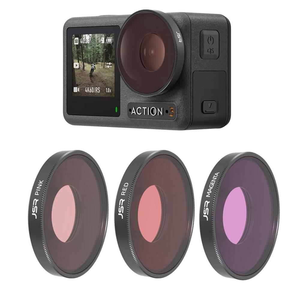 V562-3150POD-202503062125-00 Underwater Lens Filter for Dji Action 3 - Enhance Diving Shots - Image 1