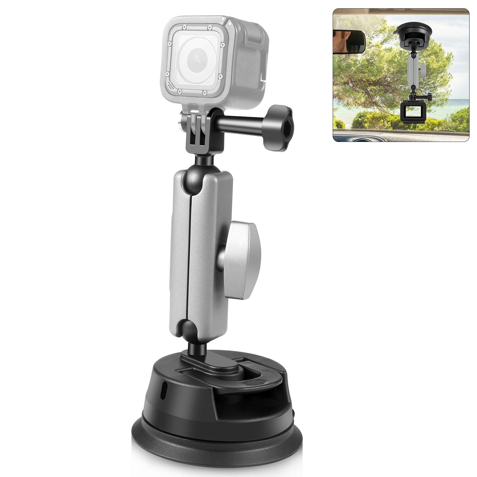 V562-368UP-202502212105-00 Suction Cup Arm Mount with Adapter and Screw - Image 1