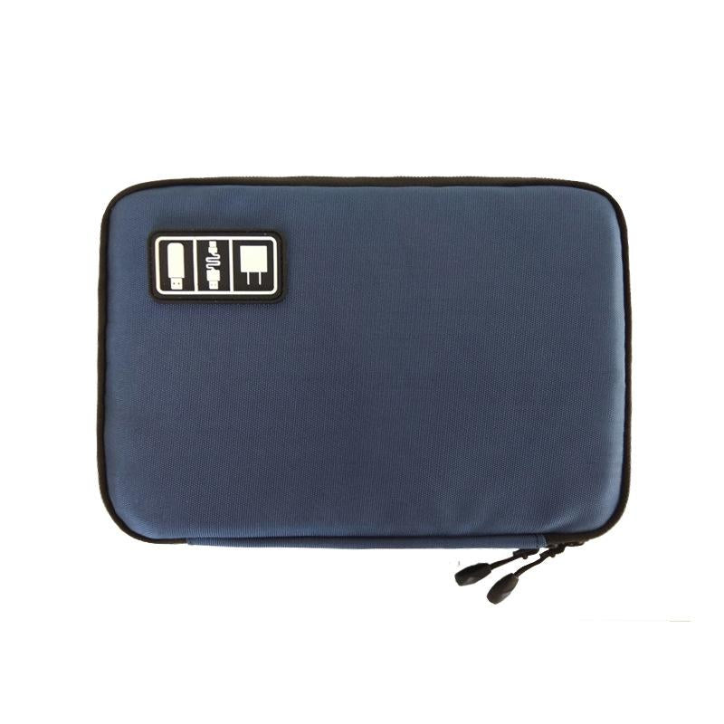 V562-5029542060DBT-202503032010-00 Portable Mobile Phone u Disk Storage Bag - Multifunctional Navy - Image 1