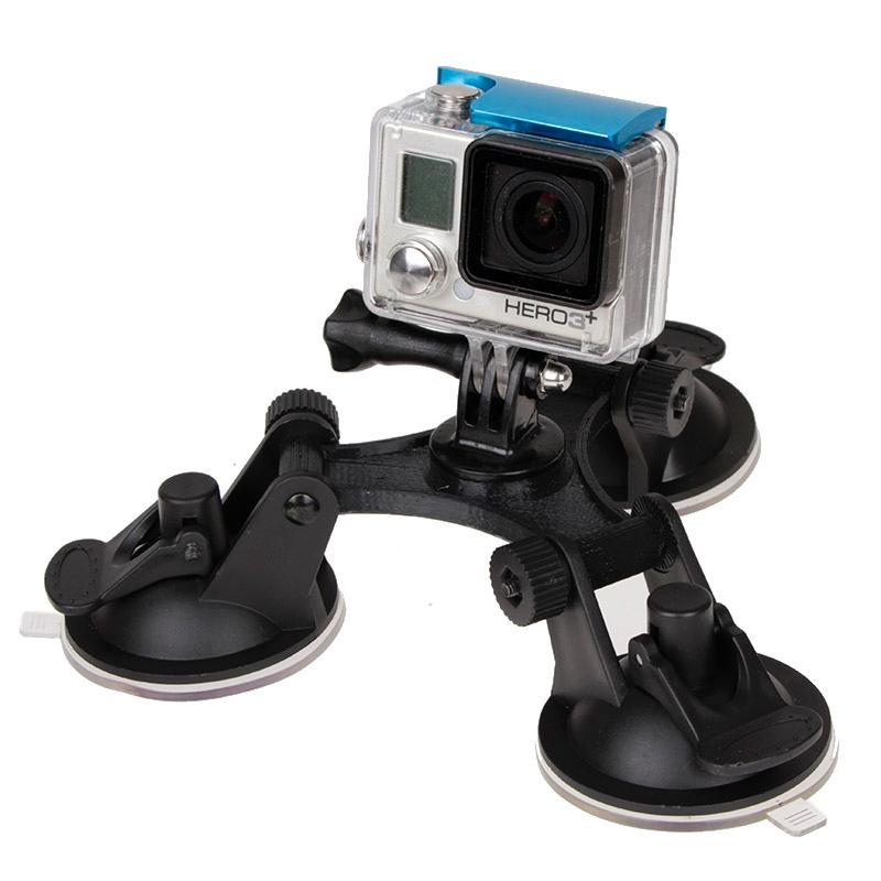 V562-5413-PLD-S-202503062145-00 Triangle Suction Cup Mount for Gopro with Hex Screwdriver - Image 1