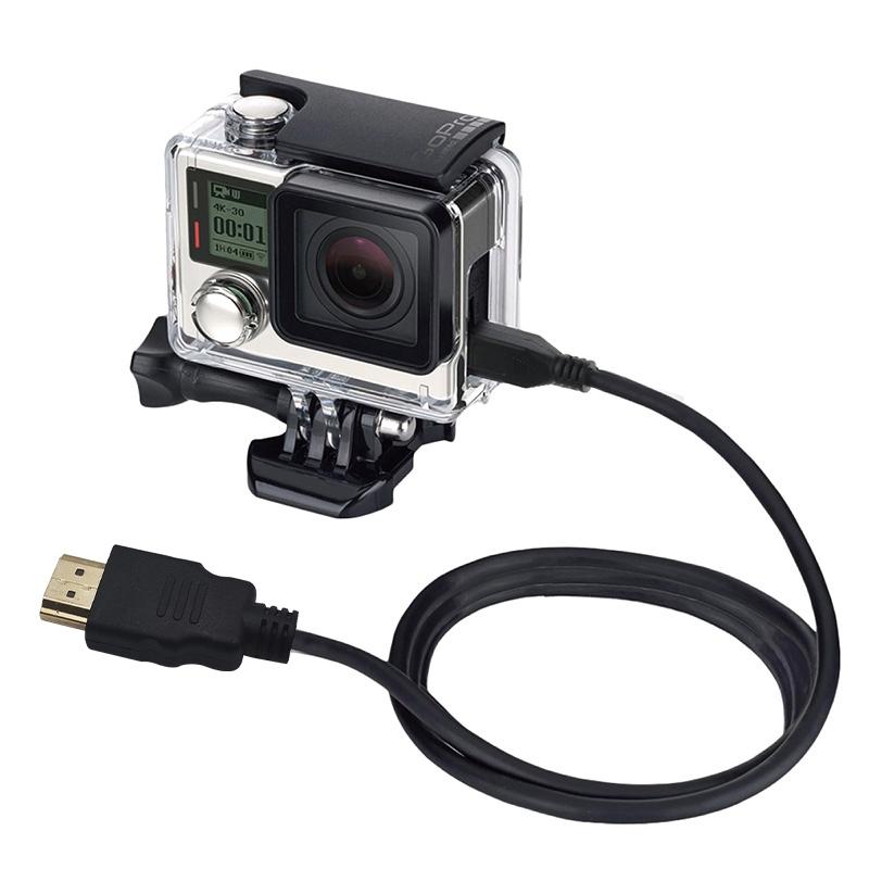 V562-751UP-202503062145-00 19-pin Hdmi to Micro Hdmi Cable for Gopro Hero11 - Perfect for Video - Image 1