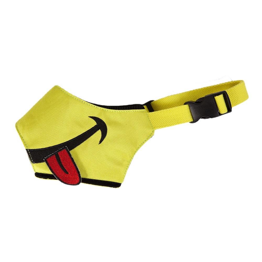 V562-A1011552060DBT-202503261935-00 Cartoon Dog Mouth Cover Anti-Bite Nylon Dog Mask - Size L - Yellow - S - Image 1