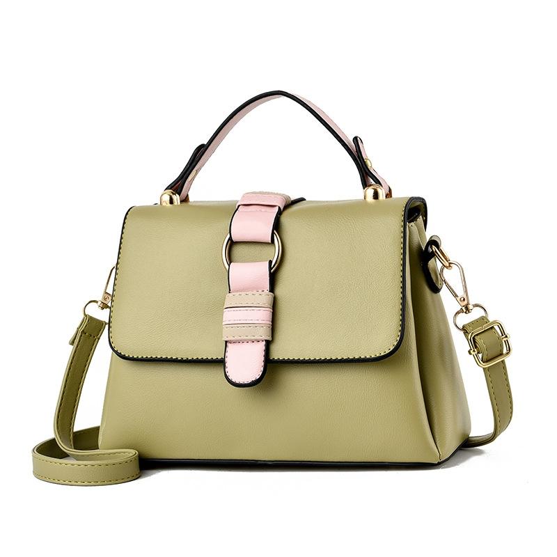 V562-A1021232060DBT-202505191437-00 Versatile Small Square Handbag For Women - Green - Image 1