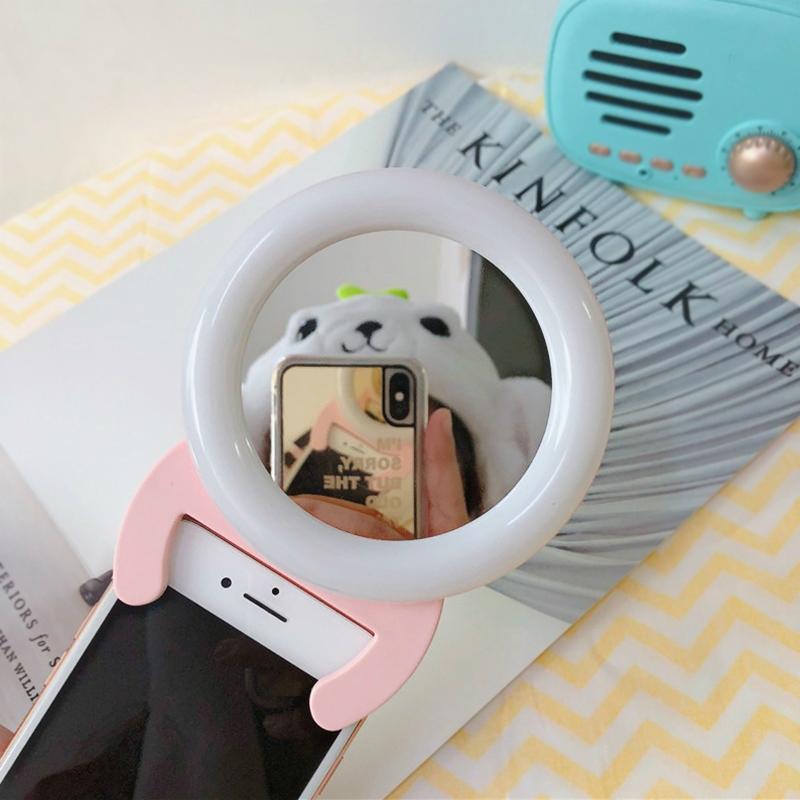 V562-A10226500AYS-202502241510-00 Portable Handheld Live Light for Mobile Self-timer - Pink - Image 1