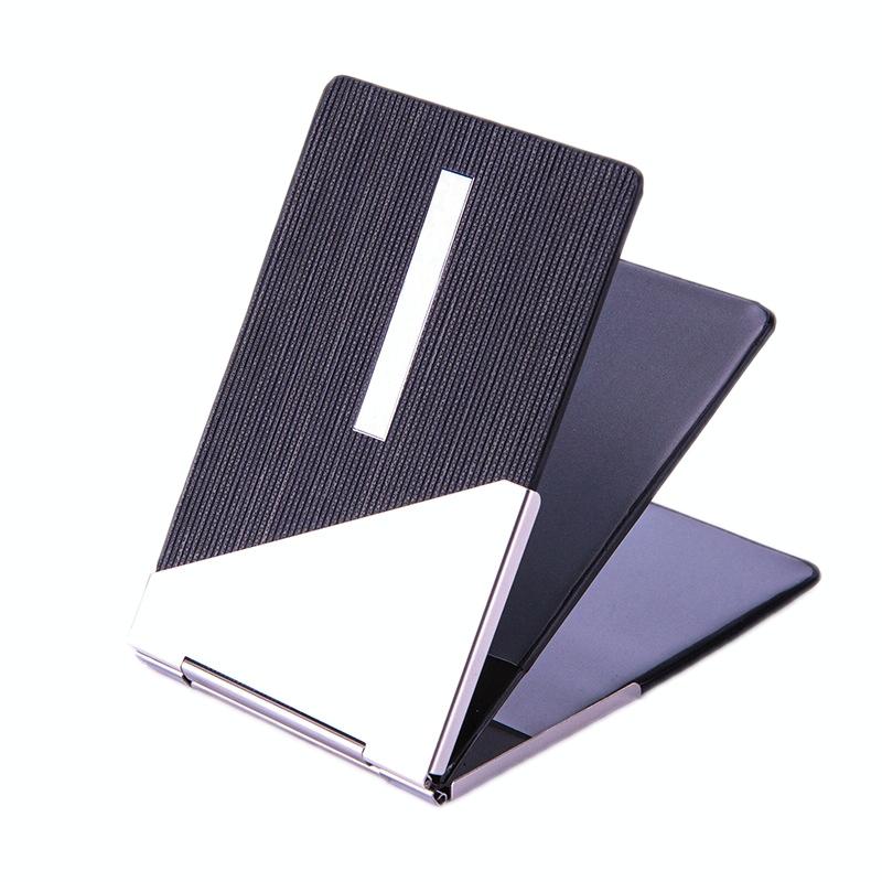 V562-A1034912750DBT-202503282007-00 Metal Driver License Holder Fits Most Vehicles - Stripe Black - Image 1