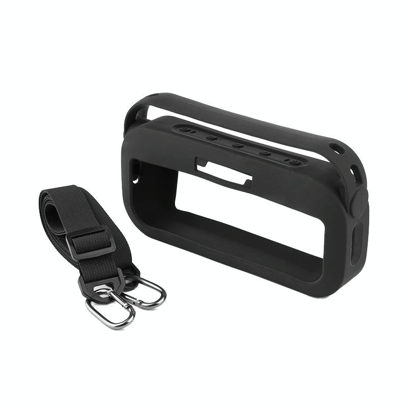 V562-A1058903060DBT-202505291718-00 Silicone Protective Case for Bose Soundlink Flex Speaker with Shoulder Strap - Black - Image 1