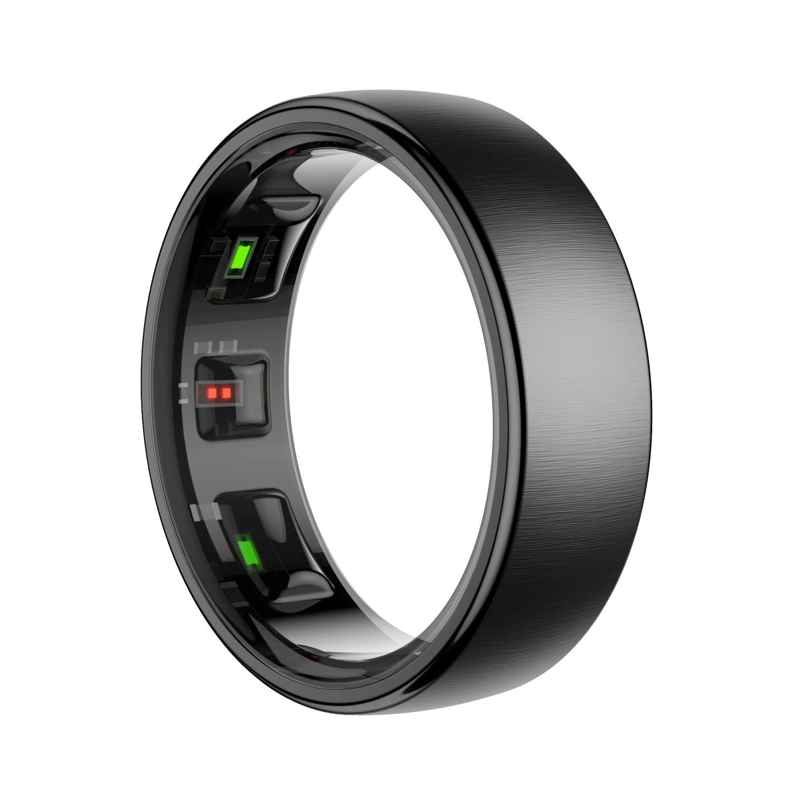 V562-A106397200AYS-202504281852-00 Smart Ring Heart Rate Blood Oxygen Sleep Sports Size 13 - Black - Image 1