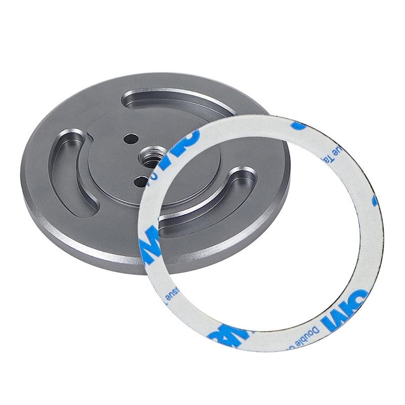 V562-A1066854060DBT-202502241250-00 Universal Magnetic Phone Holder for Tripod and Magic Arm - Titanium Color - Image 1