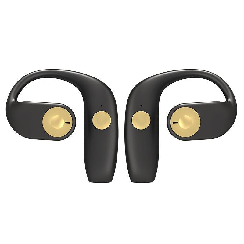 V562-A1070873060DBT-202505261716-00 Wireless Bone Conduction Bluetooth Earphones for Sports - Black - Image 1