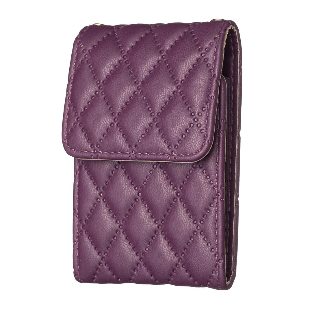 V562-A108339400ADE-202503281906-00 Vertical Card Bag For Mobile Phones Sticker - Dark Purple - Image 1