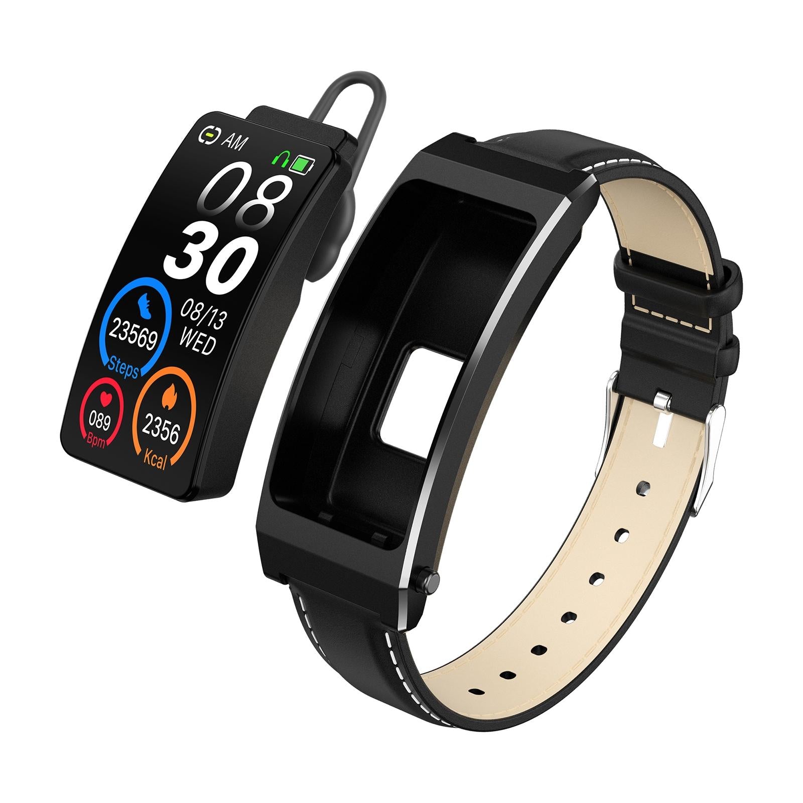 V562-A108721500ADE-202504252121-00 Sleep Oxygen Monitoring Smart Bracelet - Black - Image 1