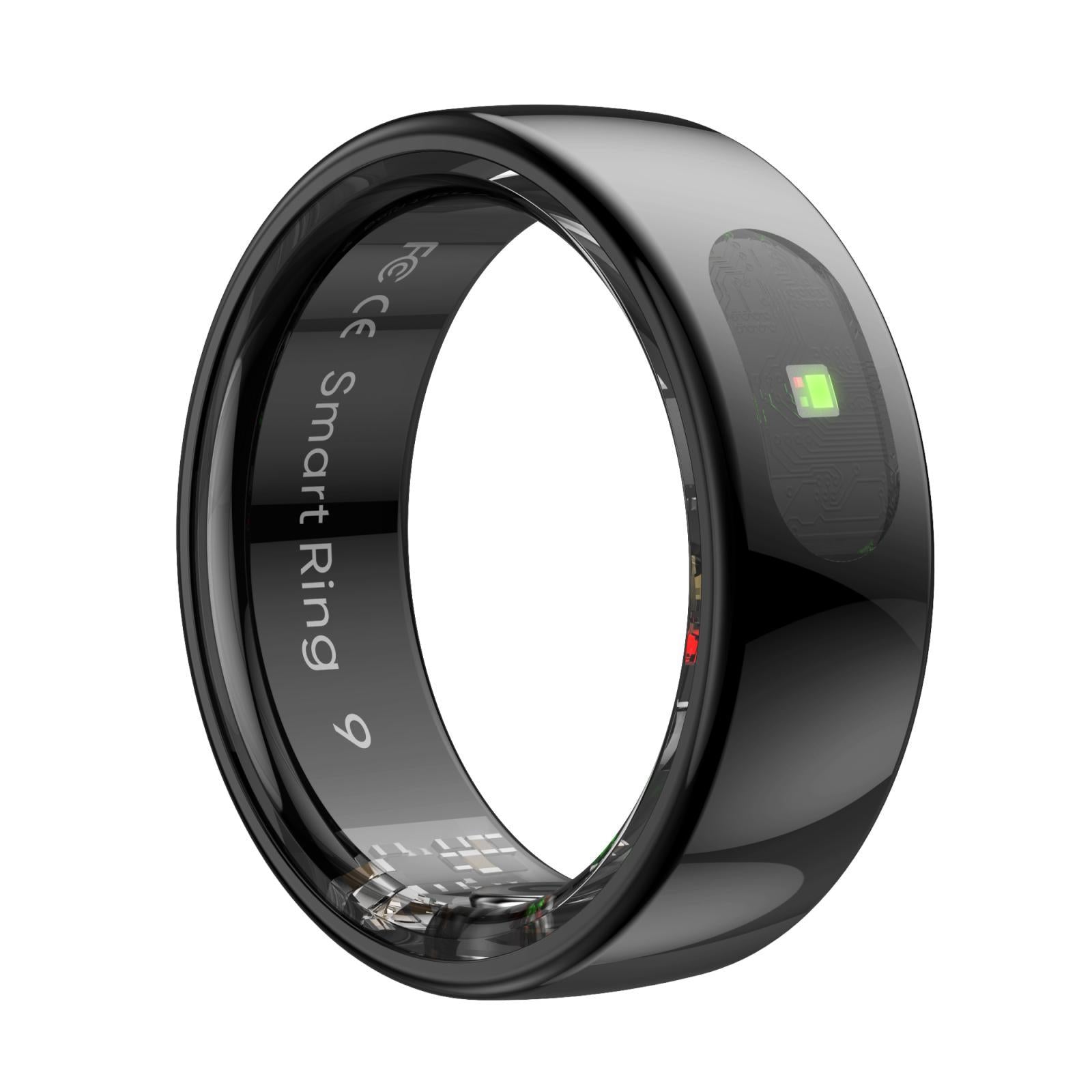 V562-A109197200AYS-202504281846-00 Smart Ring Heart Rate Blood Oxygen Sleep Sports Size 11 - Black - Image 1