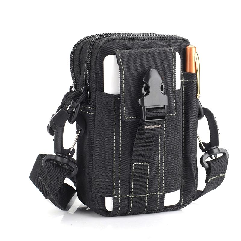 V562-A1092144850DBT-202503032031-00 Versatile Messenger Bag With Shoulder Strap - Black - Image 1