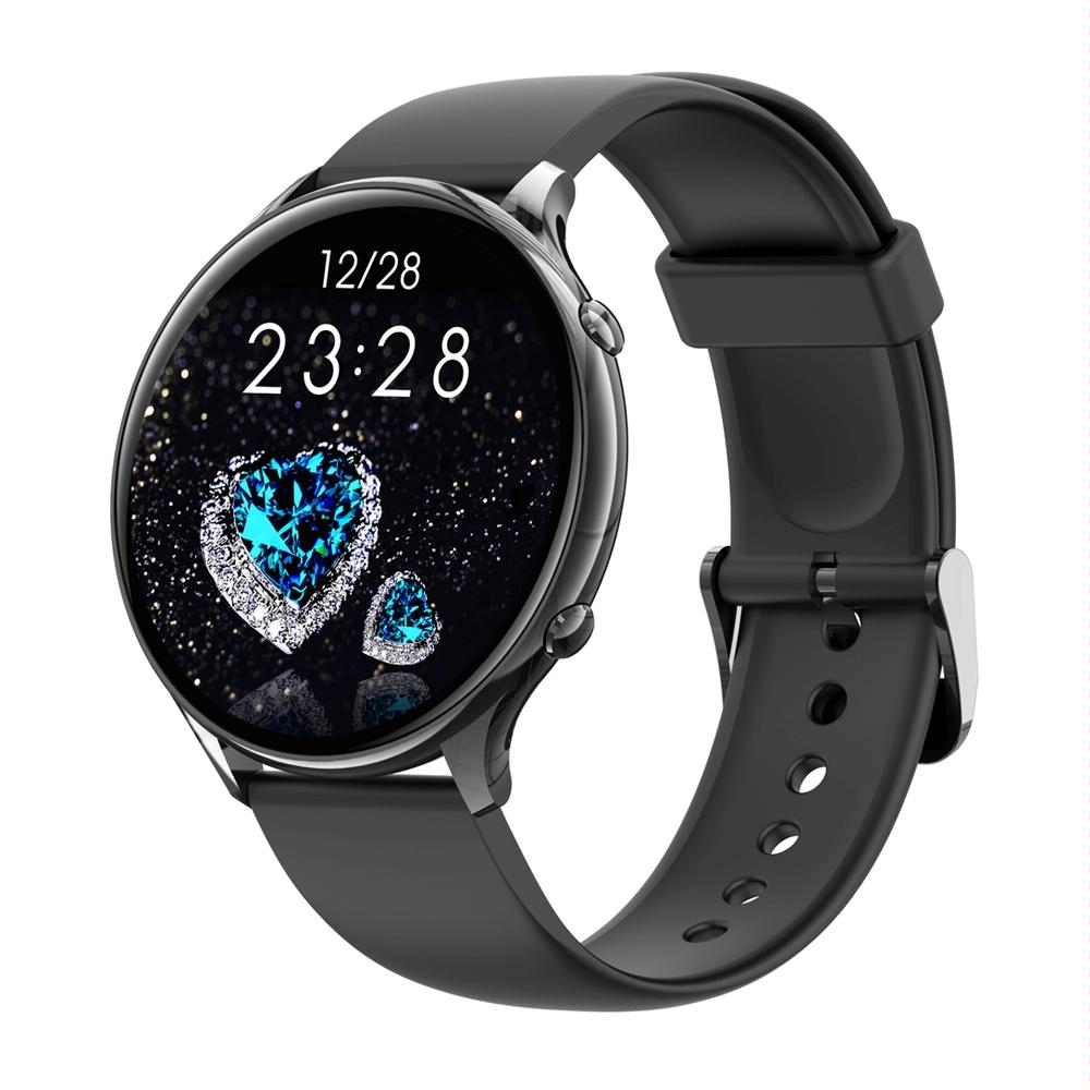 V562-A109566100AYS-202504252037-00 Smart Watch With Body Temp / Heart / Bp / Oxygen / Sleep Monitoring And Menstrual Cycle Prediction - Ip67 Waterproof - Black - Image 1