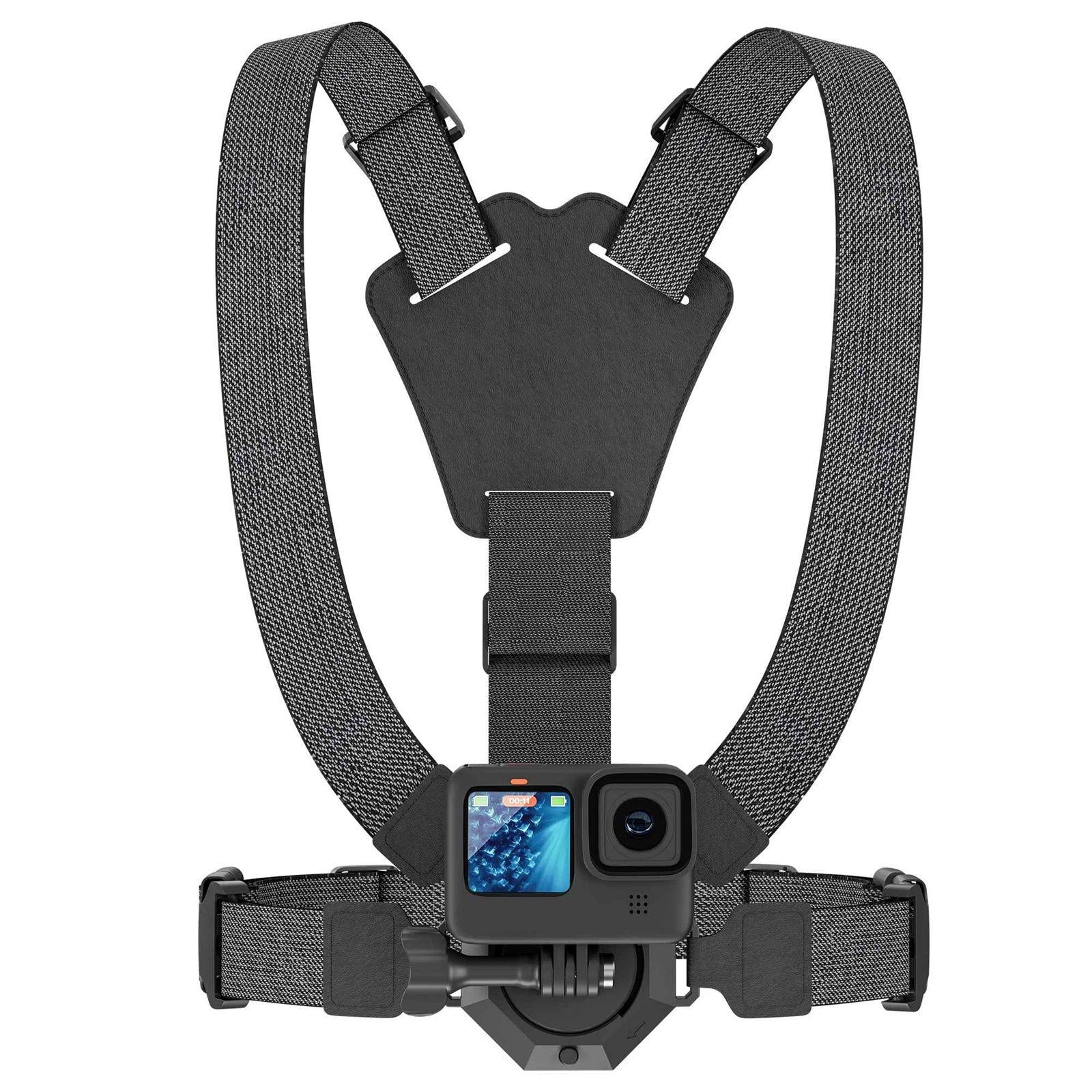V562-A109910500ADE-202503062215-00 Magnetic Quick Release Chest Strap for Action Cameras - Image 1