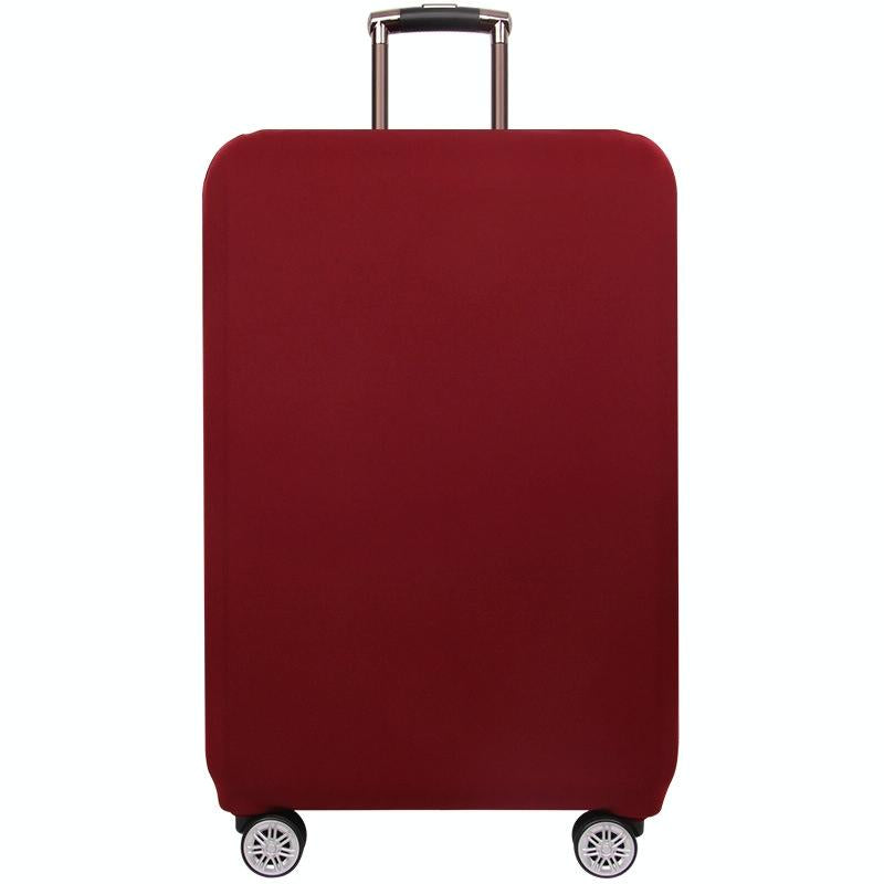 V562-A2021692060DBT-202502281626-00 Stretch Luggage Protective Cover - Durable & Dust-proof - Size m - Wine Red - Image 1