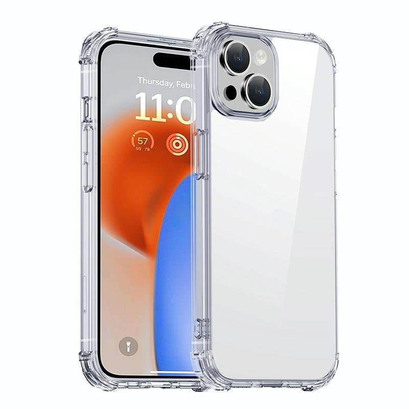 V562-A406682500ADE-202504292117-00 Crystal Clear Shockproof Phone Case for Iphone 15 by Ipaky - Image 1