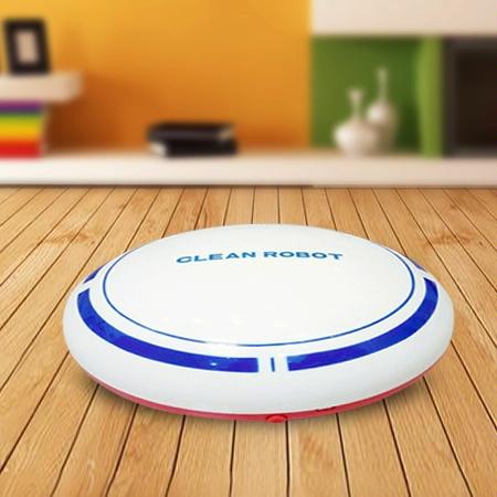V562-B100293350DBT-202503201815-00 Intelligent 2-in-1 Rechargeable Floor Sweeping Robot Vacuum - White - Image 1
