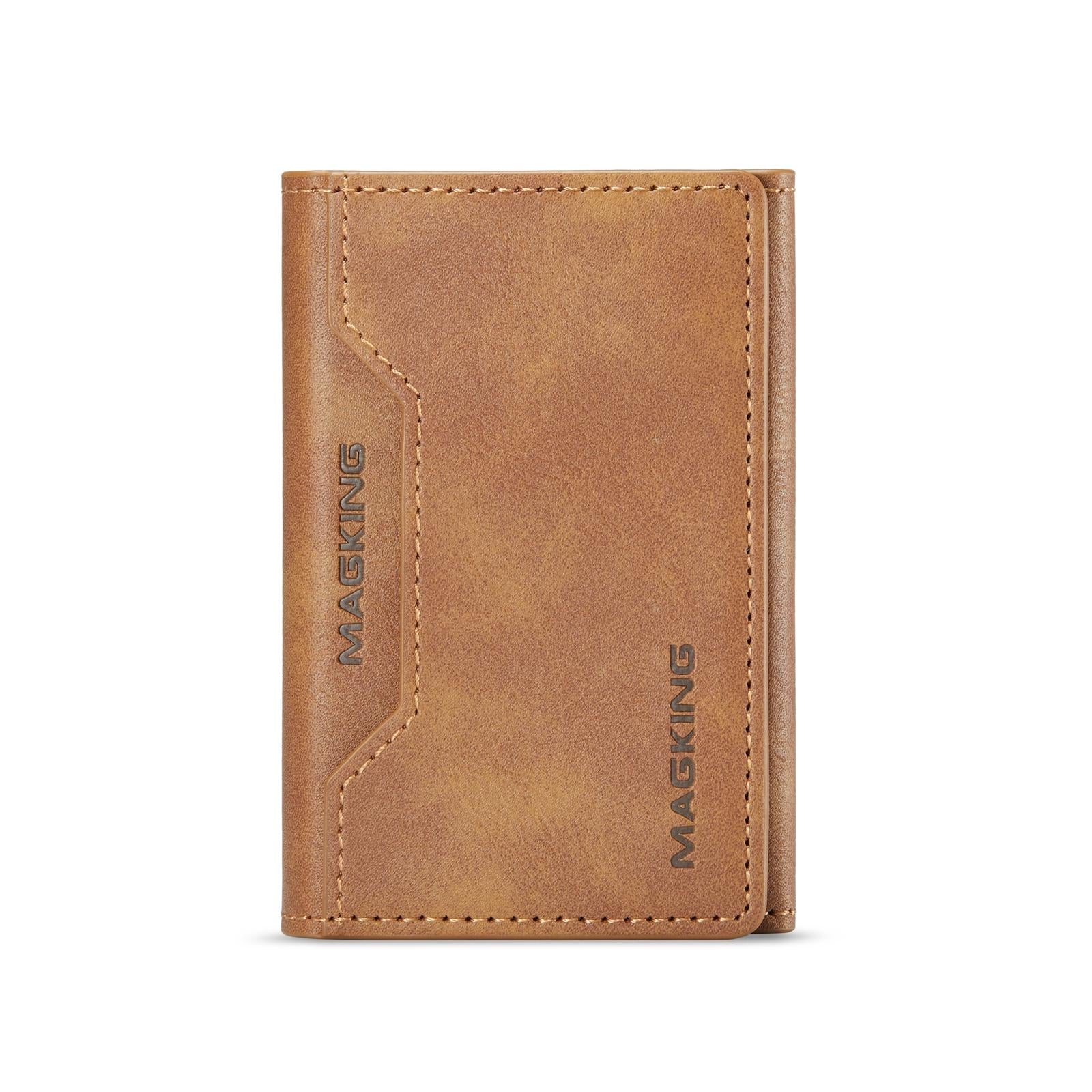 V562-B100571700ADE-202503281859-00 Rfid Card Bag Magsafe Compatible - Brown - Image 1