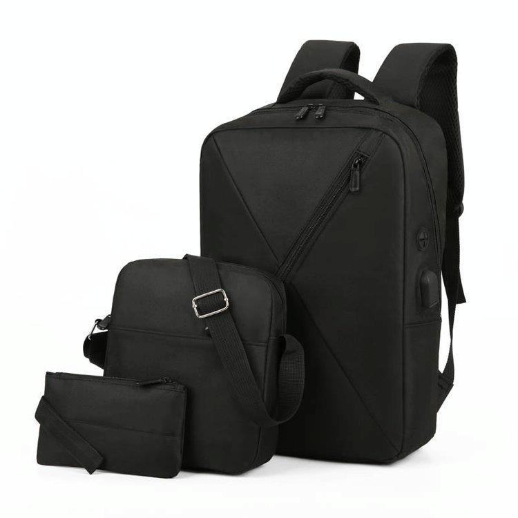V562-B1010033060DBT-202504251643-00 Versatile 3-in-1 Usb Business Bag - Compact and Functional - Black - Image 1