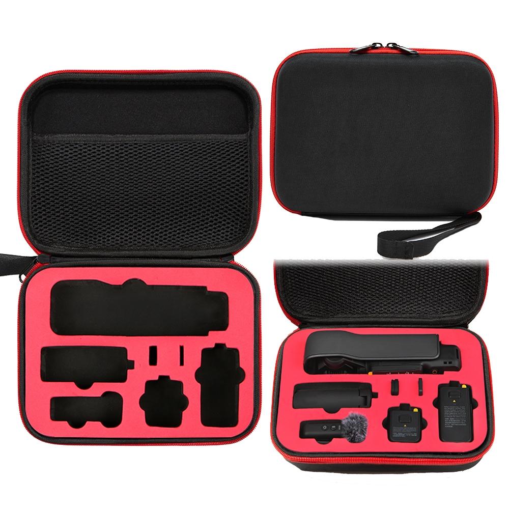 V562-B1014034060DBT-202502241240-00 Dji Pocket 3 Camera Handbag - Storage Bag - Black Shell Red Inner - Image 1