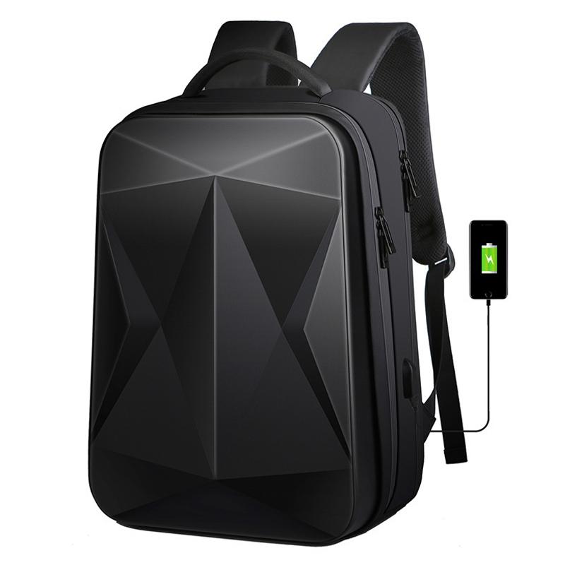 V562-B1021882060DBT-202502282031-00 Waterproof Laptop Backpack with Usb Port - Large Capacity - Black - Image 1