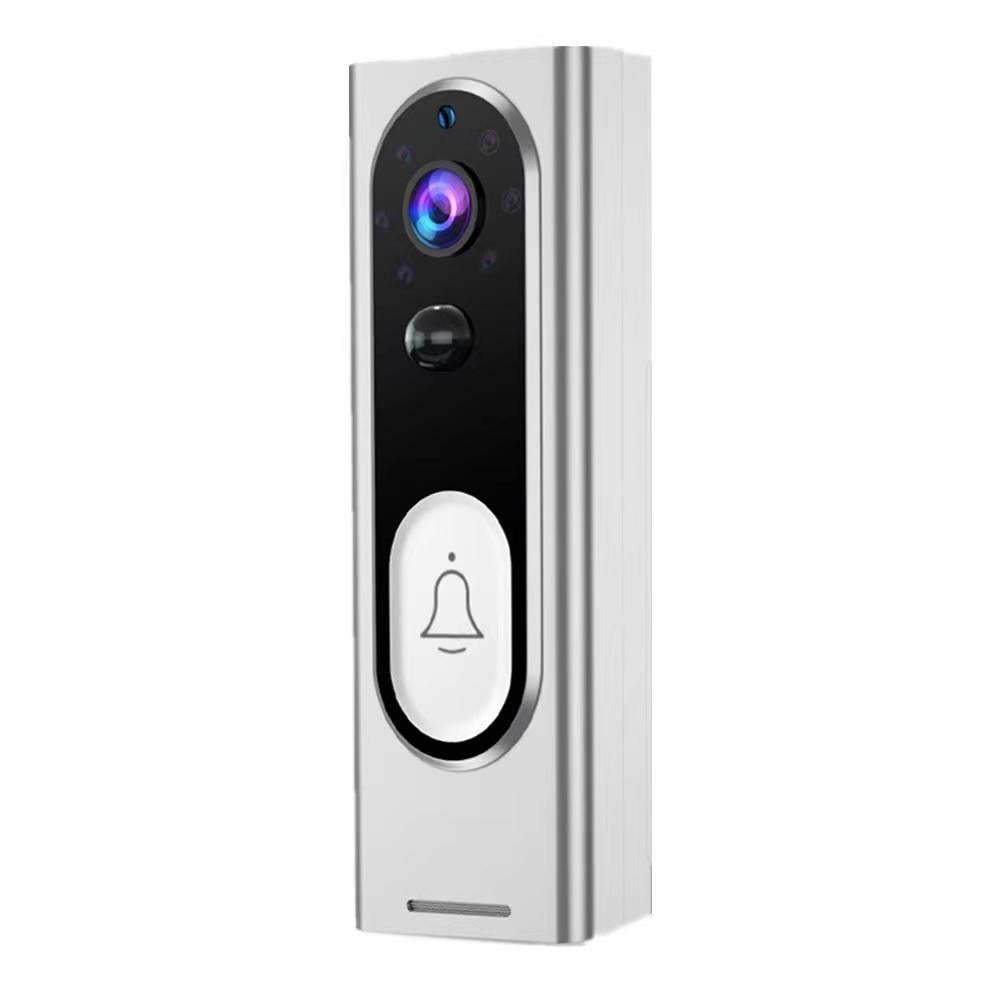 V562-B102526300ADE-202503041945-00 Smart Wireless Video Doorbell With Night Vision & Motion Detection - White - Image 1