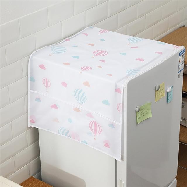 V562-B1042177230DBT-202503031716-00 Waterproof Kitchen Storage Dust Cover for Refrigerator - Image 1