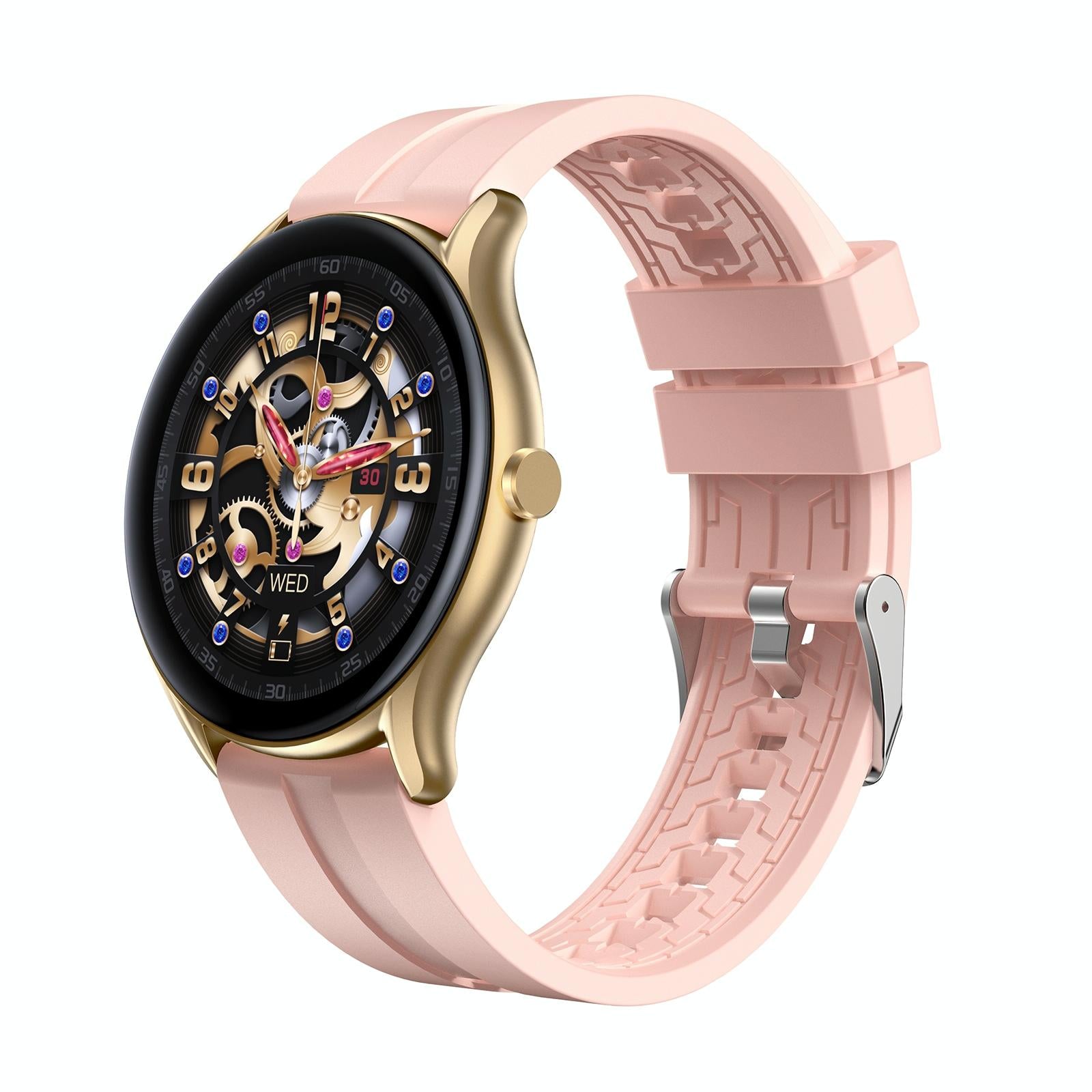 V562-B105041300ADE-202504252132-00 Smart Wristband With Sleep And Heart Monitoring Options - Rose Gold - Image 1