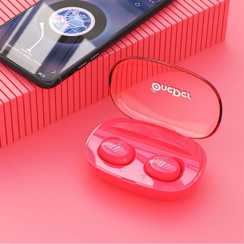 V562-B10637400AYS-202505222020-00 Waterproof Tws Bluetooth Earphones - Hd Stereo Sound - Red - Image 1
