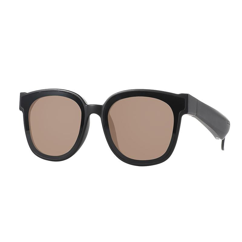 V562-B1064887450DBT-202505222026-00 Smart Audio Sunglasses with Bluetooth Earphone - A13 - Brown - Image 1