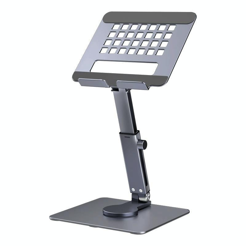 V562-B1067792060DBT-202503041205-00 Portable Telescopic Desktop Phone Stand - Foldable & Rotating - Deep Grey - Image 1
